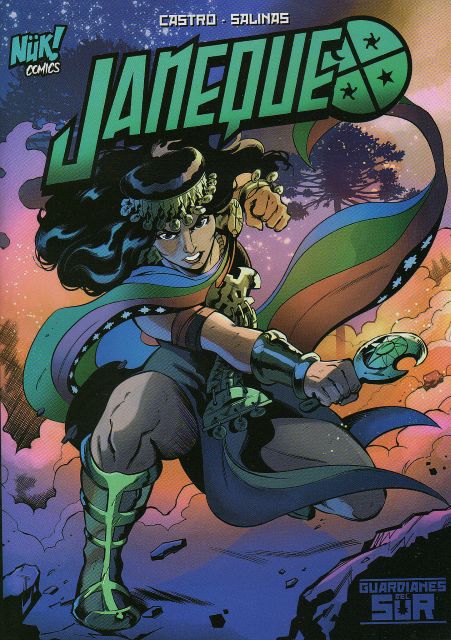 C&oacute;mic Janequeo Guardianes del Sur